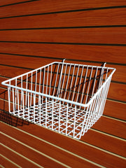 Slope Front Basket - Slat Wall