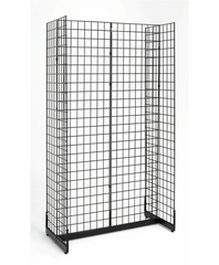 4 Sided Gondola Display - Grid Wall