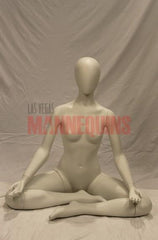 Female Faceless Yoga Mannequin - Lotus pose