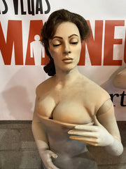 Victorian Female Bust with Stand