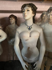 Victorian Female Bust with Stand