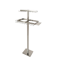2 Tier Adjustable Rectangular Belt Rack