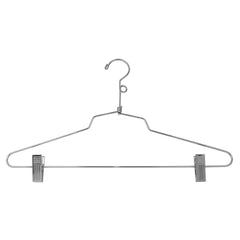 16" Steel Combination Hanger w/ Vinyl Cushion Clips and Loop Hook