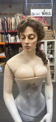 Victorian Female Bust with Stand