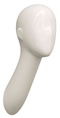 Abstract Female Head Mannequin White