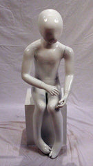 Unisex Kid Sitting Mannequin