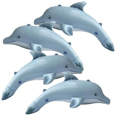 Inflatable Dolphin - 4 Pack