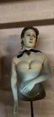 Victorian Female Bust with Stand