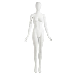 Female Mannequin - Oval Head, Arms by Side