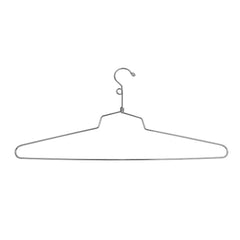 18" Steel Blouse and Dress Hanger w/ Loop Hook