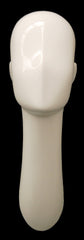 Abstract Male Head Mannequin White